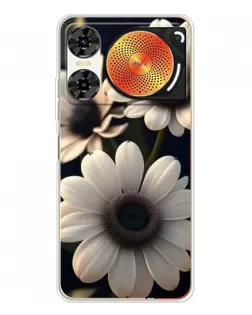Чехол для ZTE Nubia Music 2 с картинкой «Белые маргаритки макро» Чехол для ZTE Nubia Music 2 с картинкой «Белые маргаритки макро»