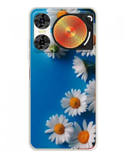 Чехол для ZTE Nubia Music 2 с картинкой «Белоснежные маргаритки»