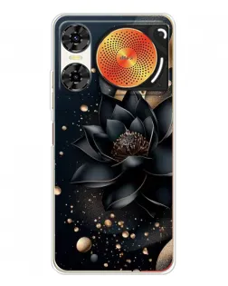 Чехол для ZTE Nubia Music 2 с картинкой «Черный лотос» Чехол для ZTE Nubia Music 2 с картинкой «Черный лотос»
