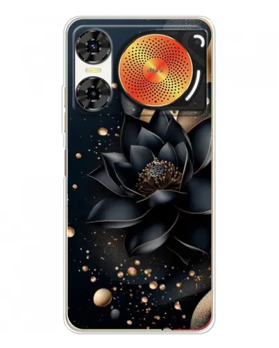Чехол для ZTE Nubia Music 2 с картинкой «Черный лотос»