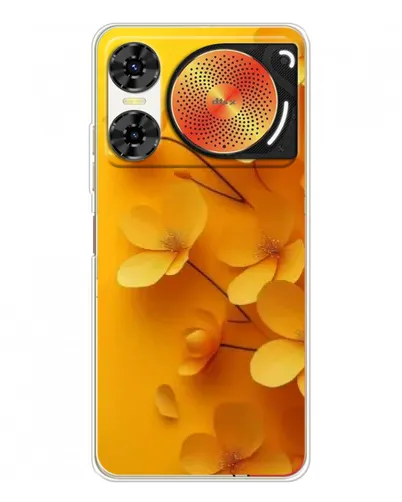 Чехол для ZTE Nubia Music 2 с картинкой «Золотые лепестки»