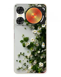 Чехол для ZTE Nubia Music 2 с картинкой «Ветка мелких белых цветов» Чехол для ZTE Nubia Music 2 с картинкой «Ветка мелких белых цветов»