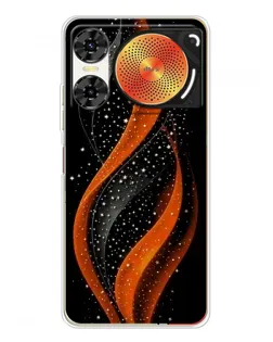 Чехол для ZTE Nubia Music 2 с картинкой «Огненная звездная волна»