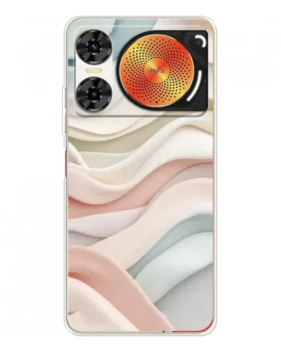 Чехол для ZTE Nubia Music 2 с картинкой «Пастельные нежные волны» Чехол для ZTE Nubia Music 2 с картинкой «Пастельные нежные волны»