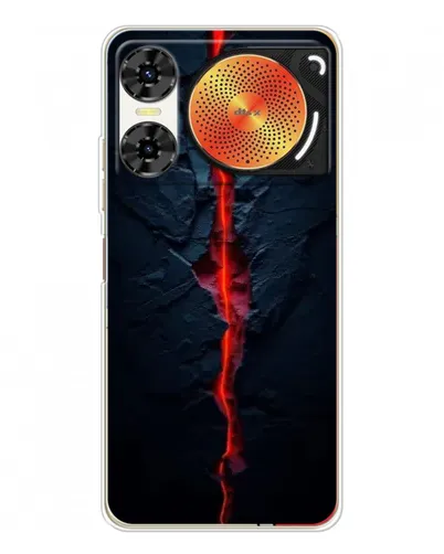 Чехол для ZTE Nubia Music 2 с картинкой «Kрасная лавовая трещина» Чехол для ZTE Nubia Music 2 с картинкой «Kрасная лавовая трещина»