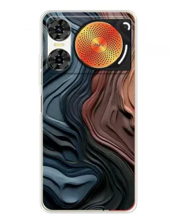 Чехол для ZTE Nubia Music 2 с картинкой «Цветные волны каньона»