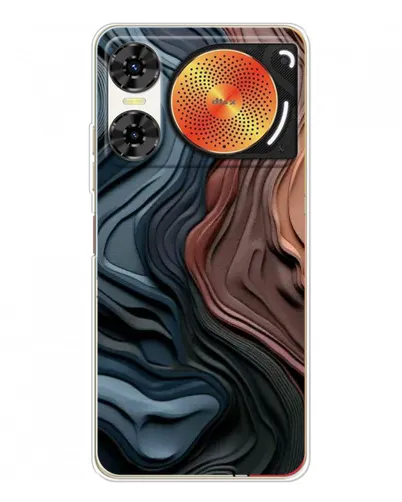 Чехол для ZTE Nubia Music 2 с картинкой «Цветные волны каньона» Чехол для ZTE Nubia Music 2 с картинкой «Цветные волны каньона»
