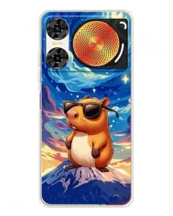 Чехол для ZTE Nubia Music 2 с картинкой «Капибара Ван Гога» Чехол для ZTE Nubia Music 2 с картинкой «Капибара Ван Гога»