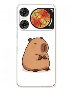 Чехол для ZTE Nubia Music 2 с картинкой «Толстенькая капибара» Чехол для ZTE Nubia Music 2 с картинкой «Толстенькая капибара»