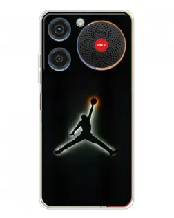 Чехол для ZTE Nubia Music с картинкой «Jordan Gradient Logo»