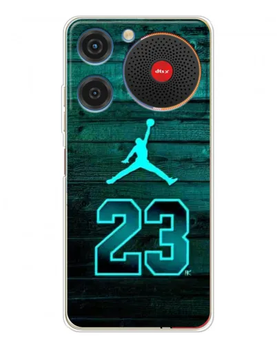 Чехол для ZTE Nubia Music с картинкой «Jordan Cyan 23»
