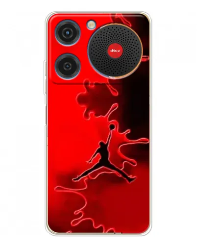 Чехол для ZTE Nubia Music с картинкой «Jordan Red Smoke»