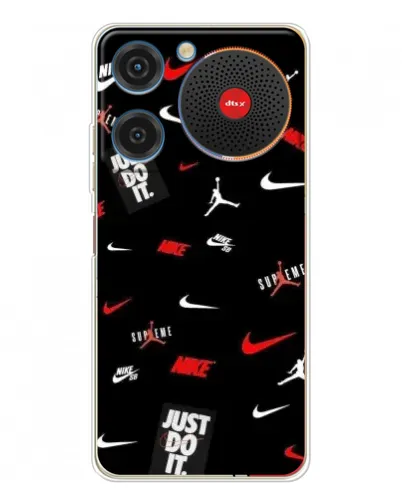Чехол для ZTE Nubia Music с картинкой «Nike Mix Pattern»