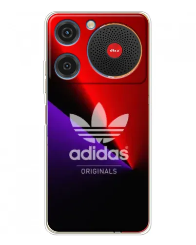 Чехол для ZTE Nubia Music с картинкой «Adidas Red Neon»