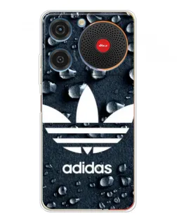 Чехол для ZTE Nubia Music с картинкой «Adidas Trefoil Blue»