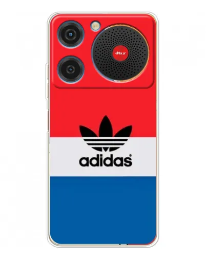 Чехол для ZTE Nubia Music с картинкой «Ретро блоки Adidas»