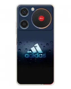 Чехол для ZTE Nubia Music с картинкой «Adidas Water Drops»
