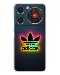 Чехол для ZTE Nubia Music с картинкой «Неоновый Adidas»