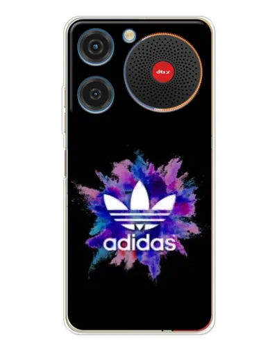 Чехол для ZTE Nubia Music с картинкой «Взрыв красок Adidas»