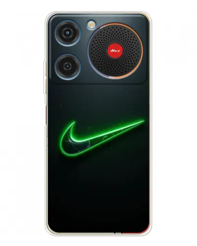 Чехол для ZTE Nubia Music с картинкой «Неоновый контур Nike» Чехол для ZTE Nubia Music с картинкой «Неоновый контур Nike»