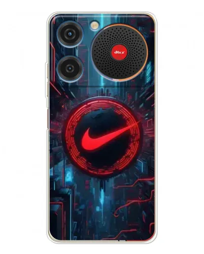 Чехол для ZTE Nubia Music с картинкой «Техногенный стиль Nike» Чехол для ZTE Nubia Music с картинкой «Техногенный стиль Nike»