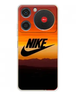 Чехол для ZTE Nubia Music с картинкой «Nike — вечерний горизонт»