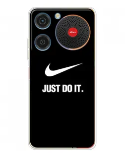 Чехол для ZTE Nubia Music с картинкой «Классический принт Nike»