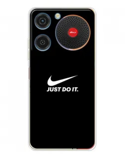 Чехол для ZTE Nubia Music с картинкой «Минимализм от Nike»