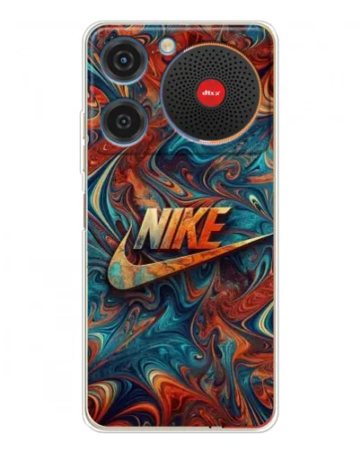 Чехол для ZTE Nubia Music с картинкой «Nike в абстракции» Чехол для ZTE Nubia Music с картинкой «Nike в абстракции»