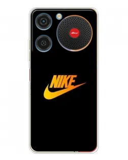 Чехол для ZTE Nubia Music с картинкой «Золотой логотип Nike»