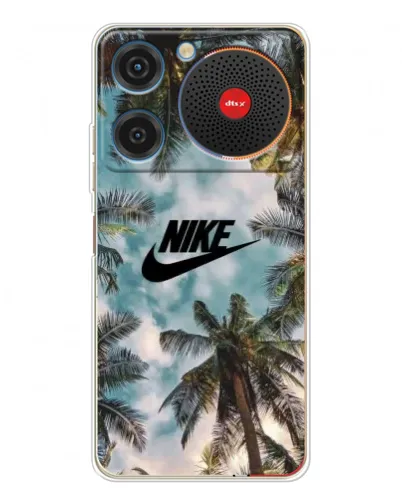Чохол для ZTE Nubia Music з картинкою «Тропічний принт Nike» Чохол для ZTE Nubia Music з картинкою «Тропічний принт Nike»