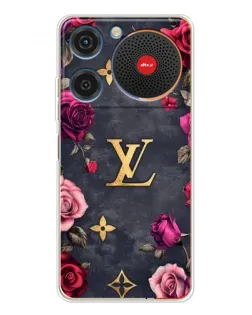 Чехол для ZTE Nubia Music с картинкой «Цветочный Louis Vuitton»