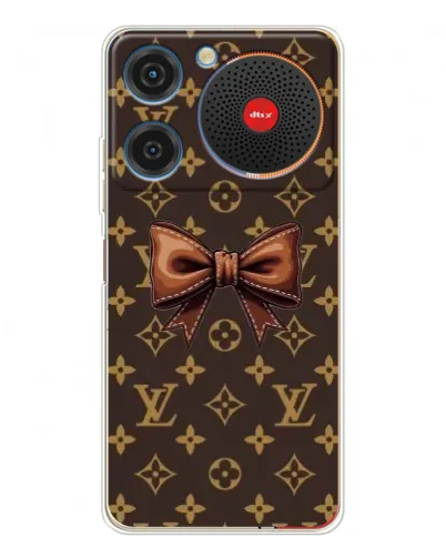 Чехол для ZTE Nubia Music с картинкой «LV с бантом»