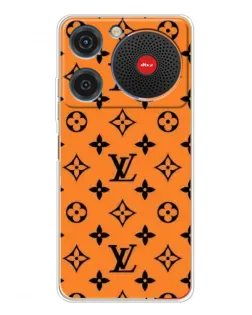 Чехол для ZTE Nubia Music с картинкой «Оранжевый стиль LV»