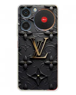 Чехол для ZTE Nubia Music с картинкой «Кожаная текстура LV»