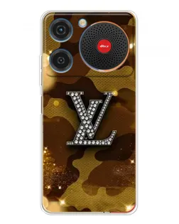 Чехол для ZTE Nubia Music с картинкой «Камуфляжный Louis Vuitton»