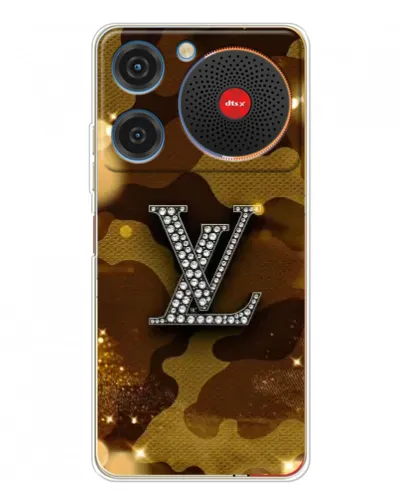 Чехол для ZTE Nubia Music с картинкой «Камуфляжный Louis Vuitton»