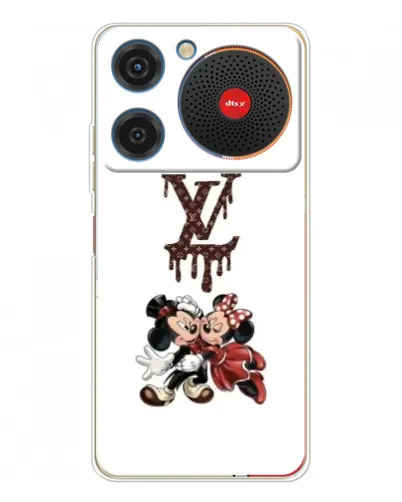 Чехол для ZTE Nubia Music с картинкой «LV и Микки Маус»