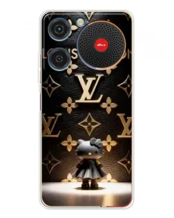 Чехол для ZTE Nubia Music с картинкой «Монограмма с фигурой»