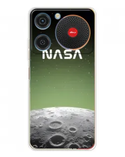 Чехол для ZTE Nubia Music с картинкой «NASA — лунный градиент»