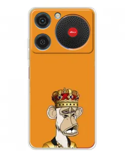 Чохол для ZTE Nubia Music з картинкою «Золота мавпа Bored Ape»