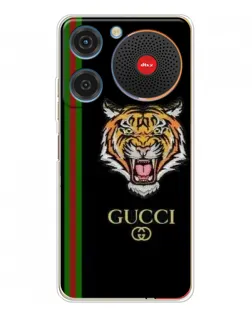 Чехол для ZTE Nubia Music с картинкой «Тигр Gucci»