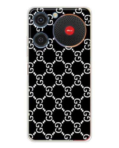 Чехол для ZTE Nubia Music с картинкой «Gucci — сетчатый паттерн»