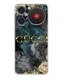 Чехол для ZTE Nubia Music с картинкой «Абстрактные цветы Gucci»