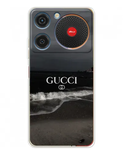 Чехол для ZTE Nubia Music с картинкой «Gucci — морской прибой»