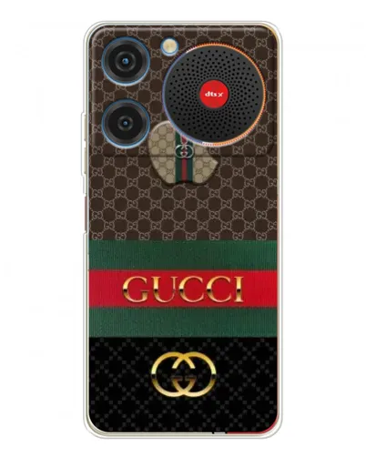 Чехол для ZTE Nubia Music с картинкой «Gucci — брендированный десерт»