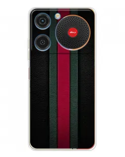 Чехол для ZTE Nubia Music с картинкой «Gucci — неоновая линия»