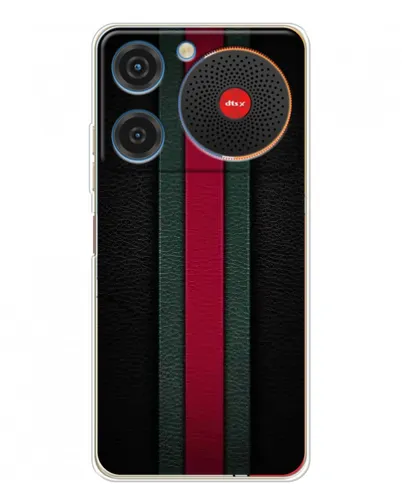 Чехол для ZTE Nubia Music с картинкой «Gucci — неоновая линия»