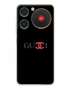 Чехол для ZTE Nubia Music с картинкой «Gucci — красный градиент»