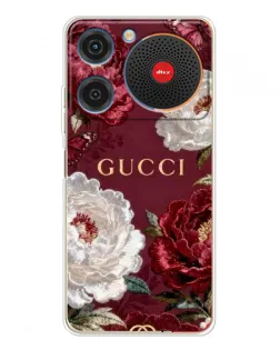 Чохол для ZTE Nubia Music з картинкою «Gucci — бордові троянди»